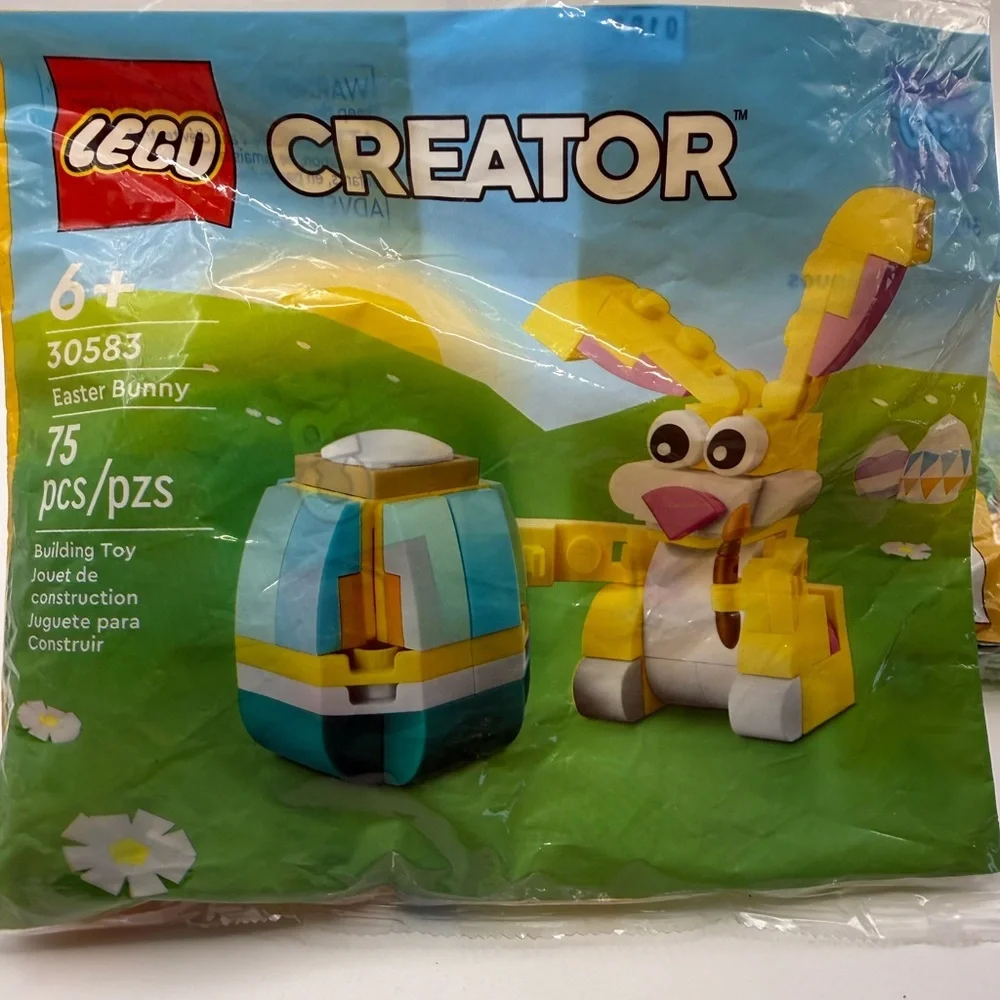 Lot of 5 LEGO Spring Easter Animal Theme Building Sets